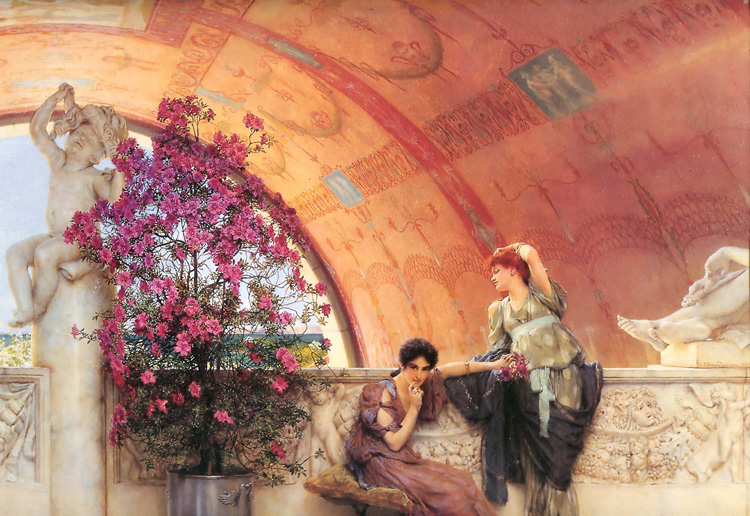 Alma-Tadema, Sir Lawrence Unconscious Rivals (mk23)